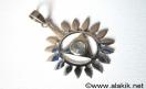 Throat Chakra 925 silver blue topaz pendant